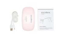 Лампа-UV/LED розовая Mini Sun Solomeya 6Вт миниатюра фото №3