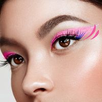 Накладные пучки Foxy Lashes, черные-голубые, длина короткая/очень короткая Selfie Star 57шт миниатюра фото №4
