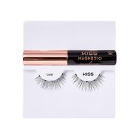 Набор магнитных накладных ресниц и подводки Lure Kiss KMEK01