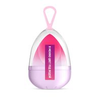 Спонж косметический для макияжа, меняющий цвет Purple-pink Solomeya  миниатюра фото №2