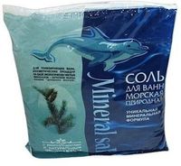 Соль для ванн морская с экстрактом хвои ГринПром 1000 г