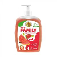 Мыло жидкое клубника и гуава Family Dallas/Даллас 1л
