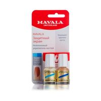 Защитный экран для ногтей на блистере Mavala 2 x 5мл 9090874