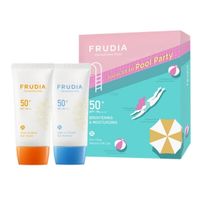 Набор Frudia/Фрудия: Крем-основа тональная солнцезащитный SPF50+Крем-эссенция SPF50+ 50г 2шт миниатюра фото №3