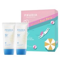 Набор: крем-эссенция с ультра защитой от солнца SPF50+ Frudia/Фрудия 2х50г миниатюра фото №3