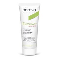 Крем для лица матирующий и поросуживающий Exfoliac Noreva 40мл