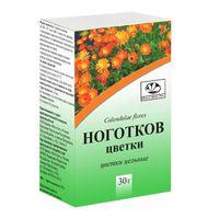 Ноготков цветки цельные пакет 30г