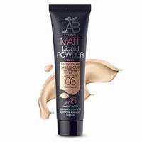 Матирующая жидкая пудра для лица 03 бежевый LAB colour Белита 30 мл