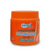 Скраб горячий для тела антицеллюлитный Фитнес body Floresan/Флоресан банка 500мл