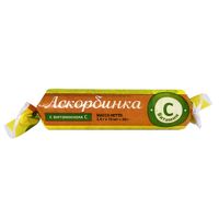 Аскорбинка без ароматизатора таблетки Азбука Здоровья 10шт