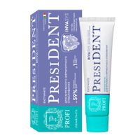 Паста зубная для бережного ферментного отбеливания Enzywhite Profi President/Президент 90г