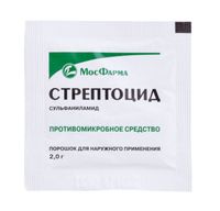 Стрептоцид порошок для наружного применения 2г