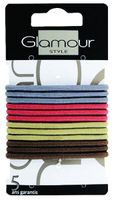 Резинка для волос 12 шт Glamour Paris Inter-Vion цветная