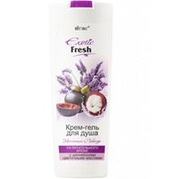 Крем-гель для душа мангостин и лаванда Exotic Fresh Витэкс 500мл