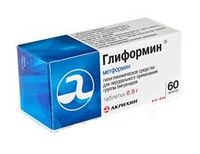 Глиформин таблетки 0,5г 60шт
