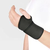Бандаж на лучезапястный сустав Ttoman WS-EF, черный, р.универсальный