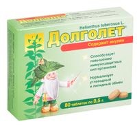 Долголет таблетки 80шт миниатюра фото №3