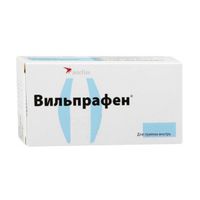 Вильпрафен таблетки п/о плён. 500мг 30шт