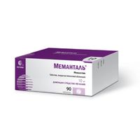 Меманталь таблетки п/о плен. 10мг 90шт миниатюра фото №2