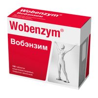 Вобэнзим таблетки кишечнорастворимые п/о 100шт миниатюра фото №3