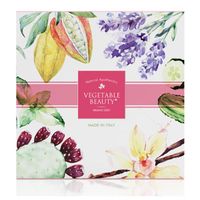 Набор Vegetable Beauty/Веджетабл бьюти: Мыло натуральное №1 опунция, ваниль, лаванда, огурец 100г 4шт