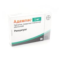 Адемпас таблетки п/о плен. 1мг 42шт