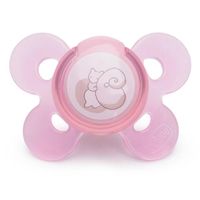 Пустышка силиконовая белочка 0-6мес chicco physio comfort