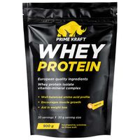 Протеин сывороточный со вкусом Ананасовый фреш Whey Primekraft/Праймкрафт дойпак 900г