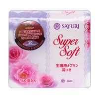 Прокладки гигиенические нормал Sayuri/Саюри Super Soft 24см 10шт миниатюра фото №2
