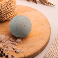 Бомбочка для ванны шарик с солью Сладкая леди Turanica/Тураника 120г миниатюра фото №2