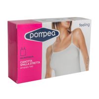 Майка женская на тонких бретельках телесный Pompea р.S/M миниатюра фото №4