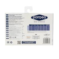 Трусы-боксеры мужские из эластичного хлопка черные/синие Pompea р.5 миниатюра фото №6