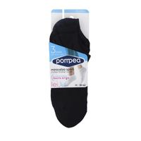 Носочки унисекс эластичные из хлопка белые Fresh easy Pompea 3 пары p.43-46