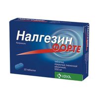 Налгезин Форте таблетки п/о плен. 10шт
