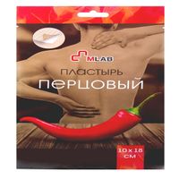 Пластырь перцовый перфорированный MLAB 10см х 18см 