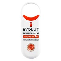Гель для рук детский антисептический с наночастицами серебра Evolut/Эволют 15мл