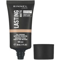 Крем тональный Lasting MatteFull Coverage Mattifying Foundation Rimmel/Риммель тон 100 миниатюра фото №3