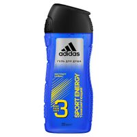 Гель для душа муж. Male Sport energy Adidas/Адидас 250мл