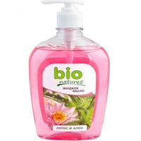 Мыло жидкое с дозатором Лотос и Алоэ Bio Naturell 500мл
