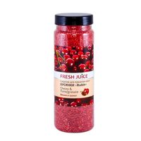 Средство для ванн Рубин вишня и гранат Fresh Juice 450г