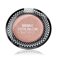 Тени компактные для век vanilla Rich Glow Luxvisage тон 5 2г