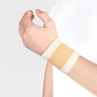 Бандаж на лучезапястный сустав эластичный Экотен WS-E01, бежевый, р. L