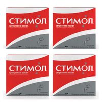 4Х Стимол раствор для внутр. прим. 10% 10мл 18 шт. 4Х Стимол раствор для внутр. прим. 10% 10мл 18 шт.