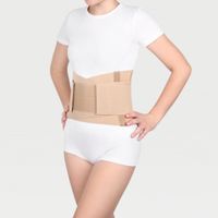 Корсет поясничный полужесткий Экотен ПРР-121, бежевый, р.XL миниатюра
