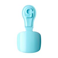 Лак твердый Импрессс Педикюр Голубые мечты Impress Toe Nails BIPT030 Kiss миниатюра фото №2