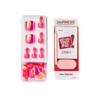 Лак твердый Импрессс Педикюр Текила Санрайз Impress Toe Nails BIPT031 Kiss миниатюра фото №2