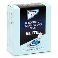 Средство от пота и запаха стоп Elite 5D 1,5г 10шт