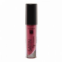 Губная помада жидкая полуматовая Red cherry Satin Lip Cream Витэкс 3,5г тон 709