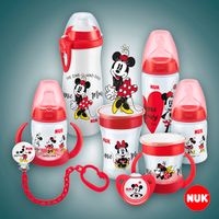 Поильник с насадкой Тяни-Толкай и прищепкой Дисней Минни Nuk/Нук Sports 450мл миниатюра фото №2