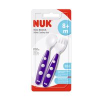 Cтоловый прибор Мини c 8 мес. Фиолетовый Nuk/Нук
